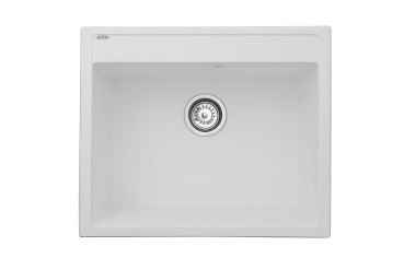 Granitspüle Alaz - 50x60cm Weiss