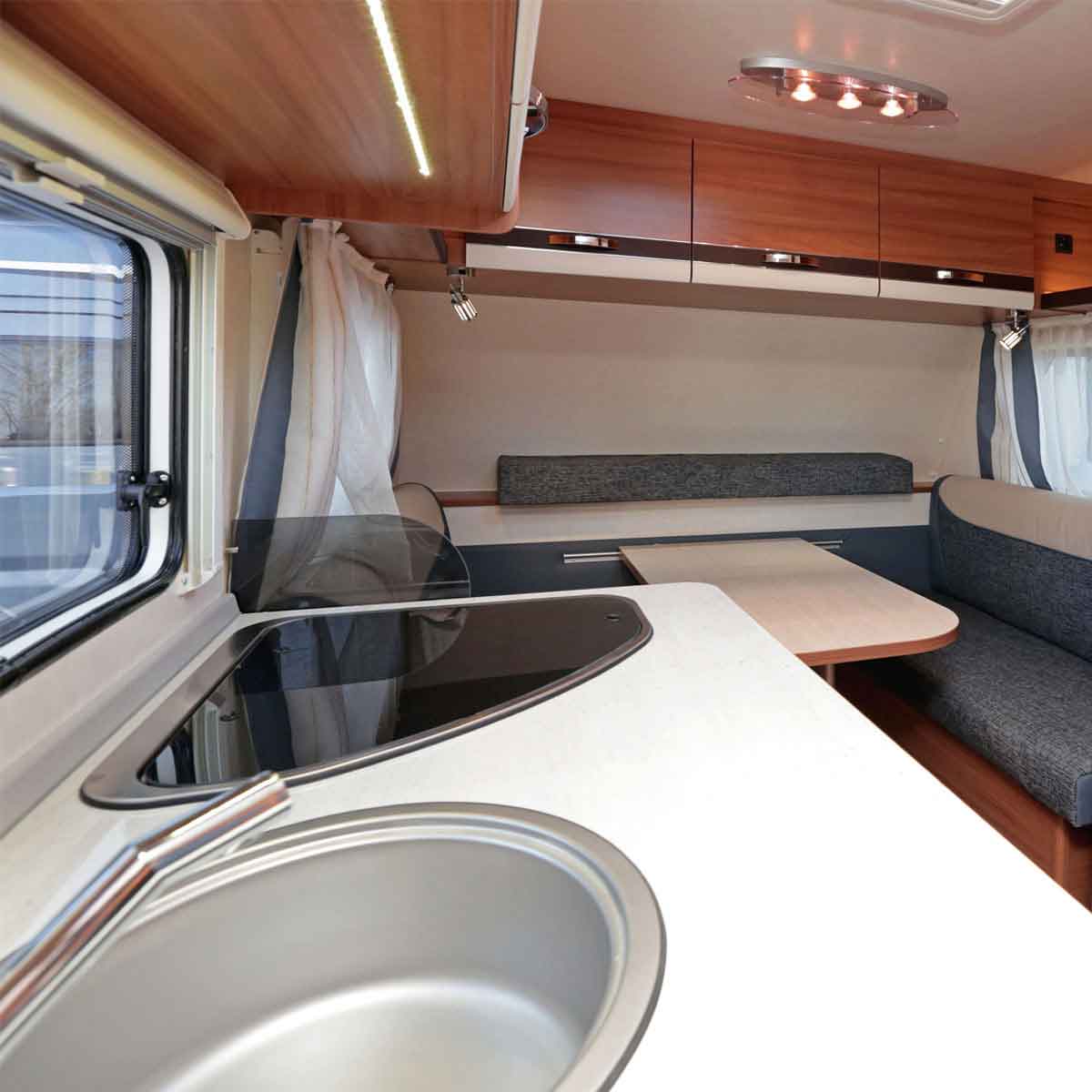 Campingspüle Einbauspüle im Camping Wohnwagen