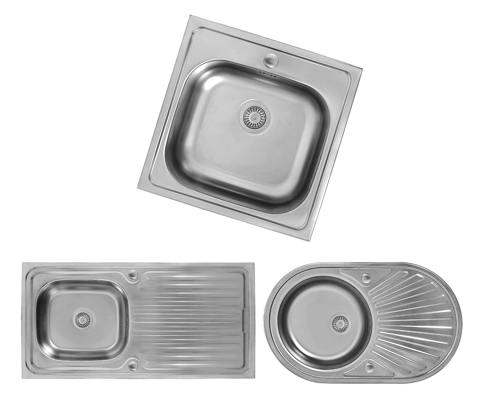 Edelstahl Spülen 1 Becken