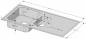 Preview: Edelstahl Beckenspüle 1,5 100x50cm