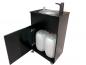 Preview: Mobiles Handwaschbecken Bigblack mit Seifenspender Batterie betriebener Wasserhahn Schwarz