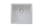 Preview: Granitspüle Kaira - 37x39cm Weiss