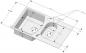 Preview: Keton Edelstahl Einbauspüle 78 x 44 cm 1,5 Becken & Mega Armatur