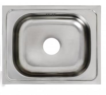 Campingspüle Edelstahl 40x50 cm