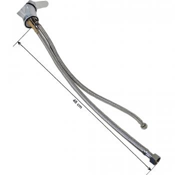 Keton Edelstahl Einbauspüle 86 x 43,5 cm Becken & Ruby Armatur