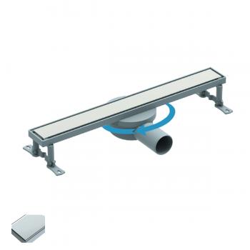 Duschrinne aus Edelstahl Model Scala 360° 20 cm Lang