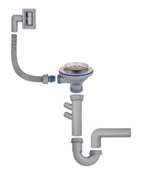 Keton Siphon mit Überlauf für das Spülbecken