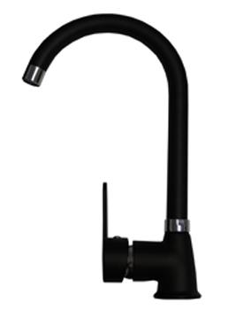 Keton Design Küchen Armatur Blacky - Schwarz 360° Drehbar / Schwenkbar