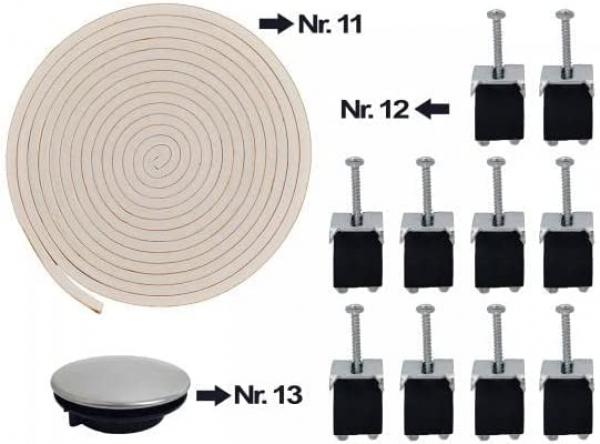 Edelstahl Beckenspüle 1,5 100x50cm