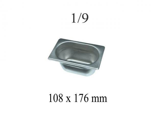GN Behälter 1/9 - 65mm Tiefe