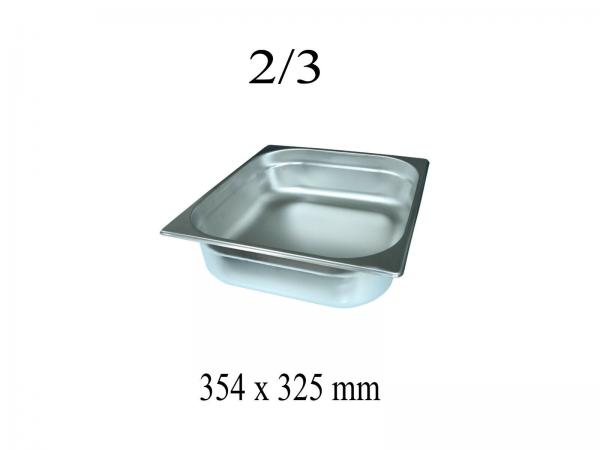 GN Behälter 2/3 - 150mm Tiefe