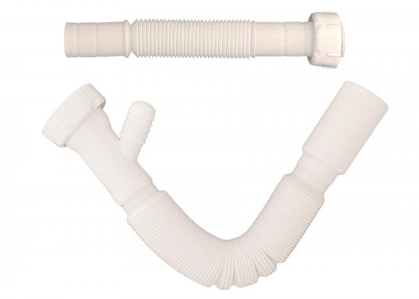 Keton Ablaufgarnitur / Siphon für Spüle mit 1 Becken Komplettset