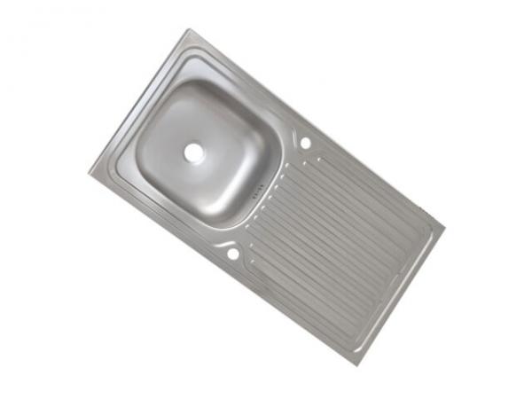 Edelstahl Auflegespüle 100x50cm