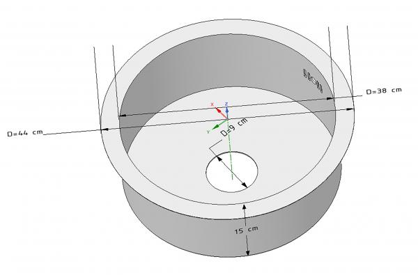 Campingspüle Edelstahl K38