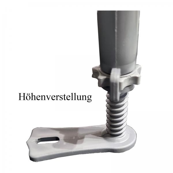 Duschrinne aus Edelstahl Model Scala 360° 50 cm Lang