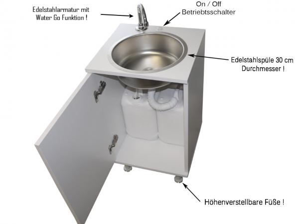 Mobiler Waschtisch klein Handwaschbecken Spülbecken